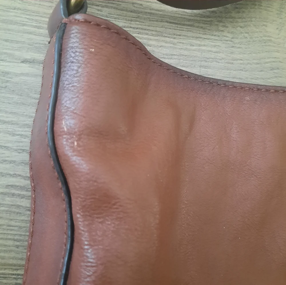 Sold! Frye Leather Ring Hobo Bag - Picture 7 of 16